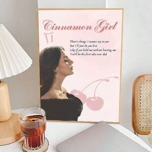 Lana Del Rey Cinnamon Girl Canvas Print